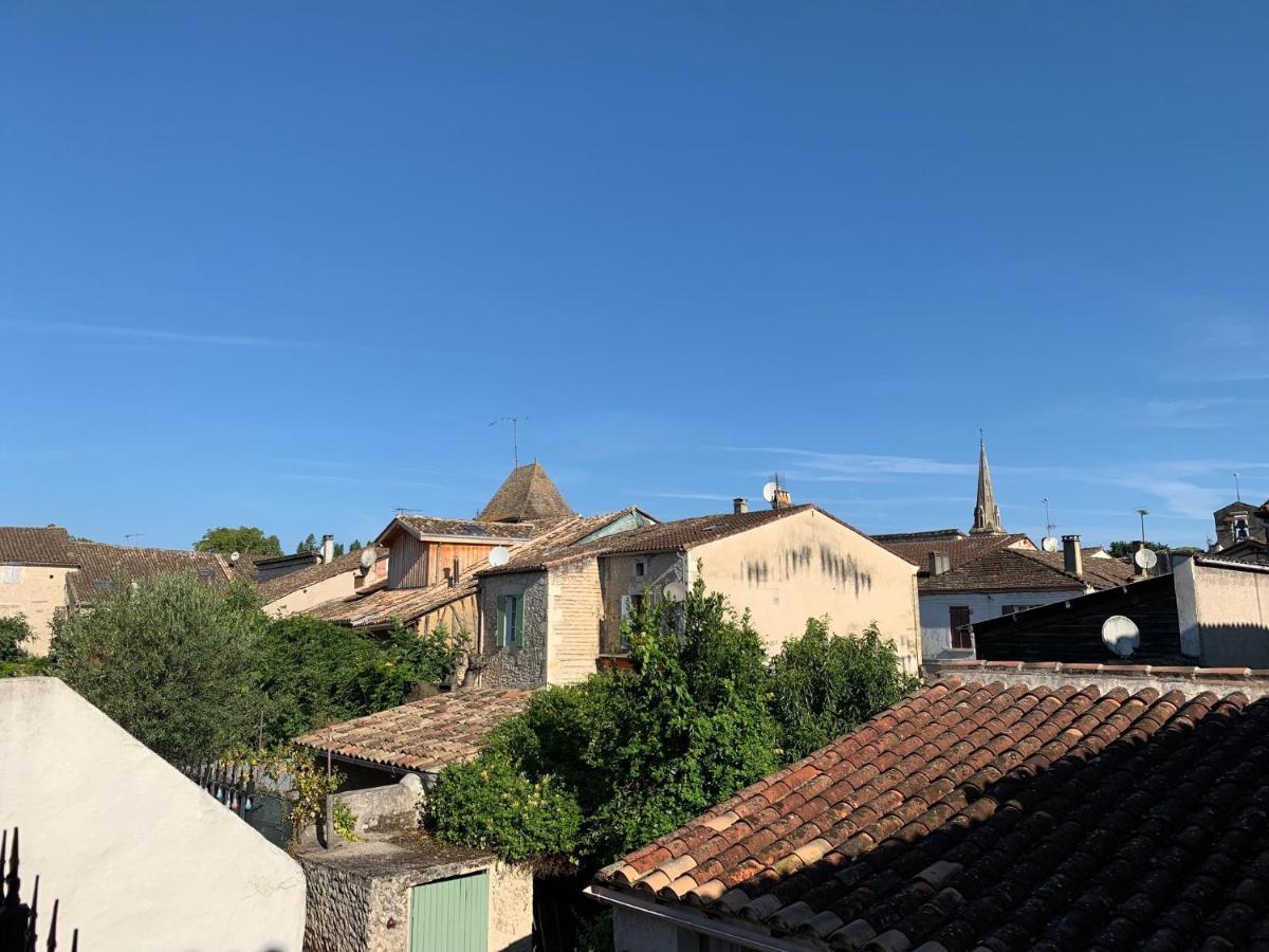 Maison Cosy Coeur De Bastide+ Cour + Vue Sur Toits Eymet Exterior foto